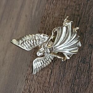 VINTAGE Gold Angel Pin